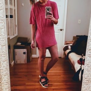 Comfy festival t-shirt dress